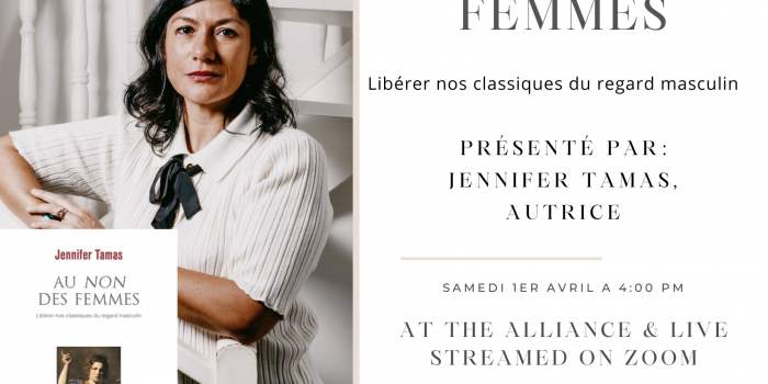 Au Non des femmes - rencontre avec Jennifer Tamas